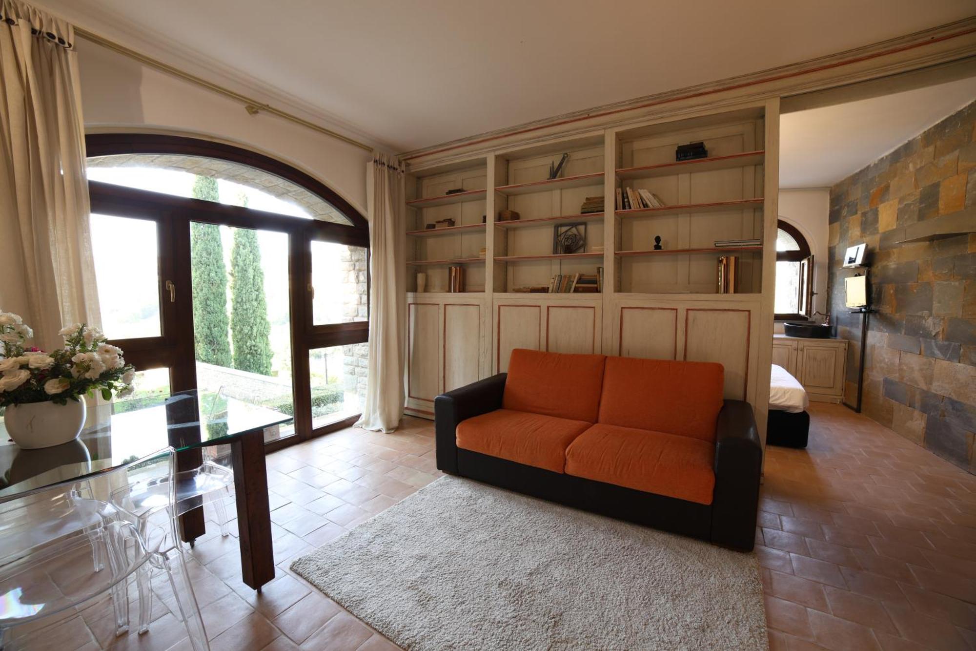Ht Castello Di Campolongo Aparthotel Valfabbrica Exteriör bild